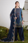 Nureh Printed Chiffon Suit AM-23