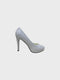 White Patent Heel 12925