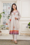 Lush Embroidered Cotton 3 Piece Suit L-133