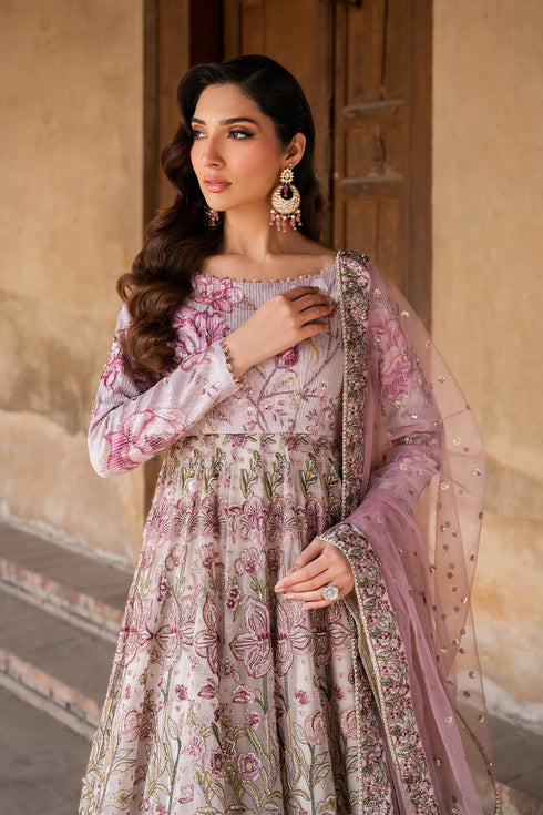 Iznik Embroidered Silk 3 Piece Suit ILC-08