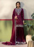 Zarqun Embroidered Raw Silk 3PC Suit 25104A