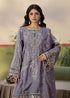 Zarqun Embroidered Raw Silk 3PC Suit 2599A