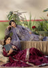 Zarqun Embroidered Raw Silk 3PC Suit 2599A