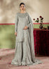 Zarqun Embroidered Raw Silk 3PC Suit 25104B