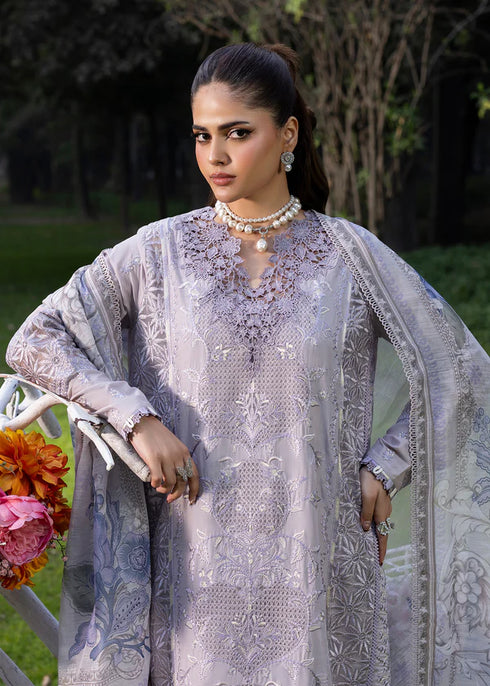 Zarqun Embroidered Lawn 3PC Suit 2613-A