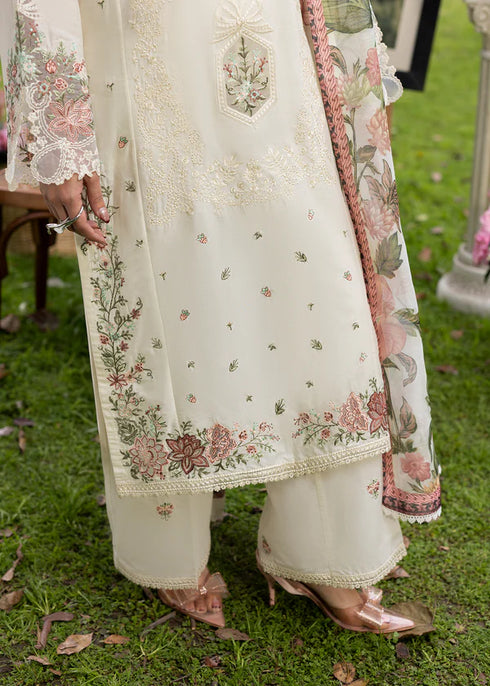 Zarqun Embroidered Lawn 3PC Suit 2617-B