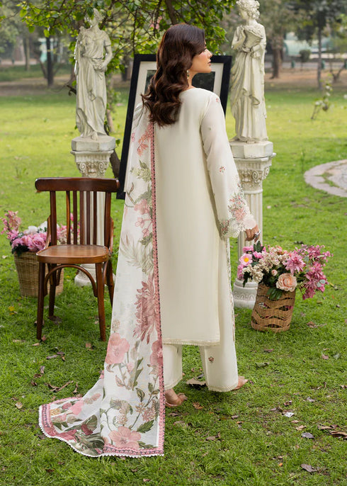 Zarqun Embroidered Lawn 3PC Suit 2617-B