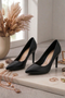 Black Mate Heel 12924