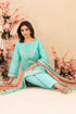 Tawakkal Digital Printed Embroidered Lawn Suit D-3410