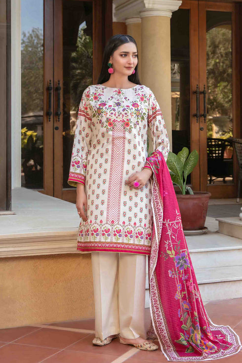 Tawakkal Digital Printed Lawn Suit D-1499