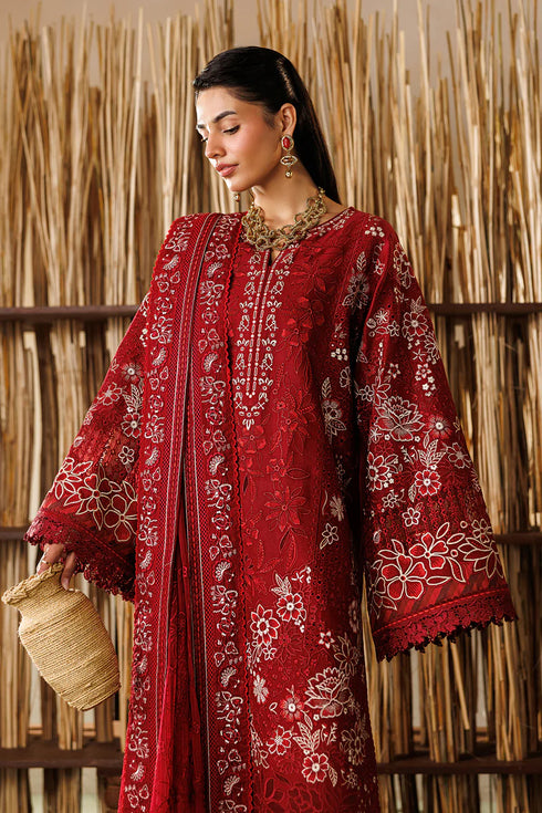 BAROQUE EMBROIDERED LAWN EL26-D05