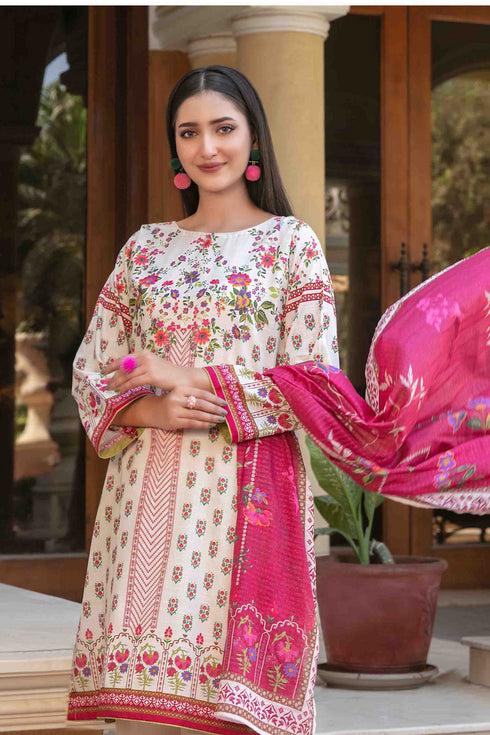 Tawakkal Digital Printed Lawn Suit D-1499
