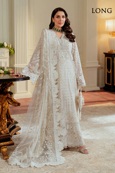 Baroque Embroidered Chiffon 3 piece suit CH13-02