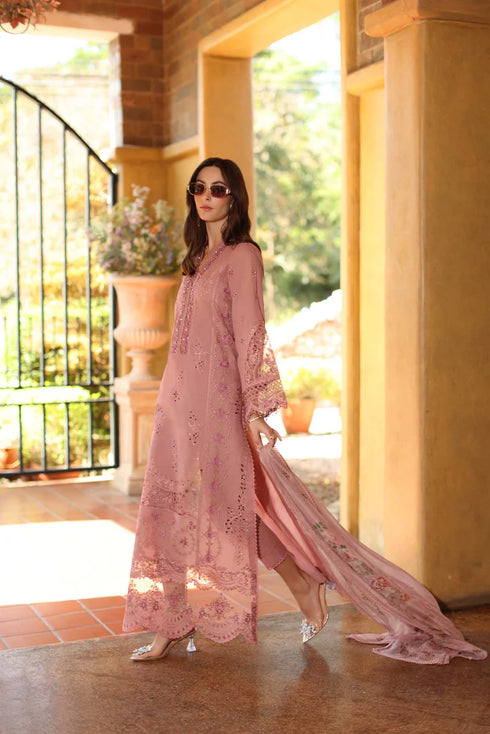 Noor By Saadi Asad Lawn 3 Piece Suit D3-B-Mirelle