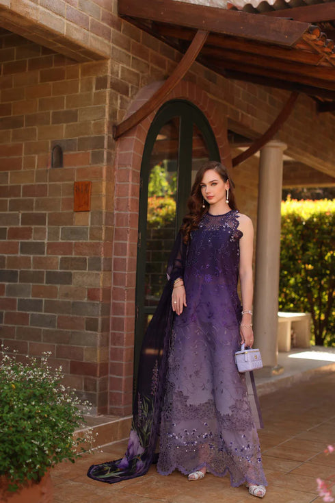 Noor By Saadi Asad Lawn 3 Piece Suit D4-A-Seraphine