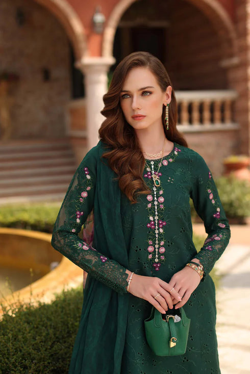 Noor By Saadi Asad Lawn 3 Piece Suit D1-A-Sorina