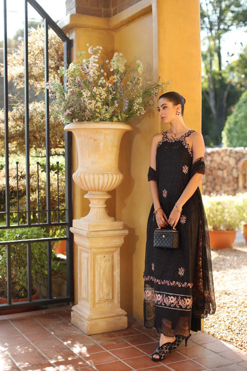 Noor By Saadi Asad Lawn 3 Piece Suit D5-B-Lunaria