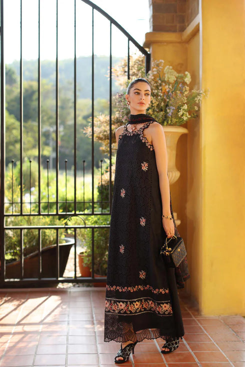 Noor By Saadi Asad Lawn 3 Piece Suit D5-B-Lunaria