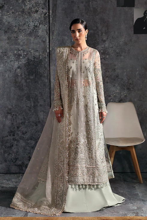 Zarposh Embroidered Organza Suit HALO