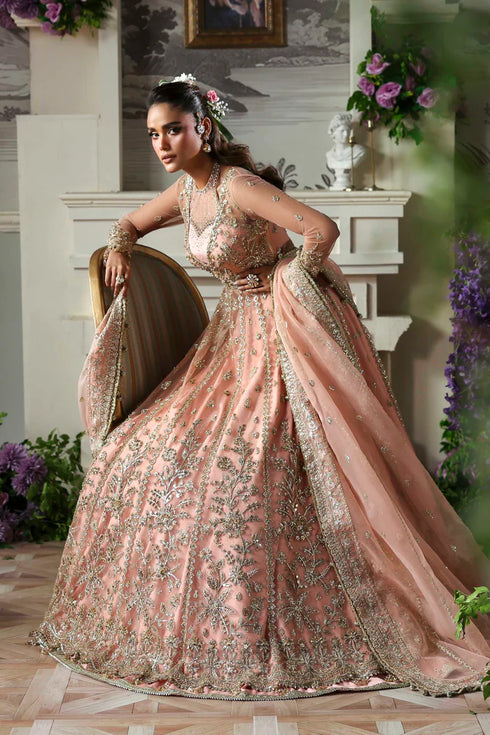 Akbar Aslam Net 3 Piece Suit Sanoura