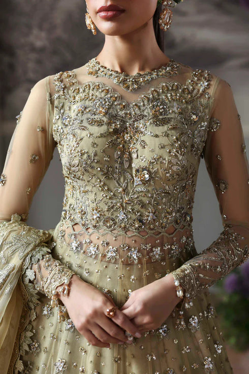 Akbar Aslam Net 3 Piece Suit Mintara