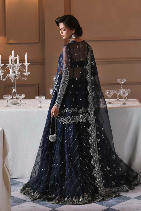Akbar Aslam Embroidered Organza Suit Zarpari
