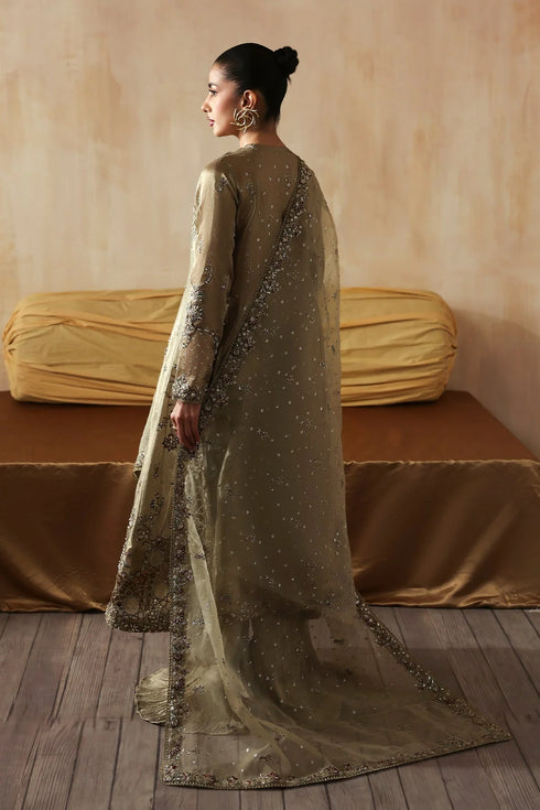 Zarposh Embroidered Tissue Suit Areezah