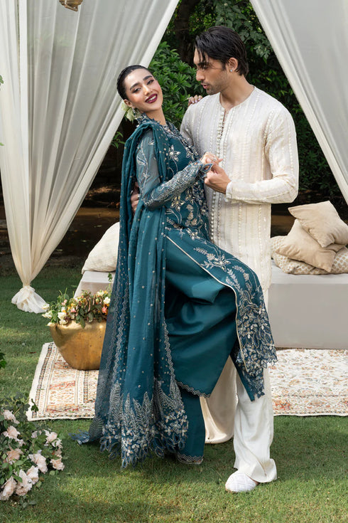 Rang Rasiya Embroidered Cotton Net Suit Nawal