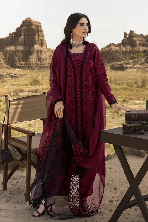 Rang Rasiya Embroidered Lawn suit MAYA