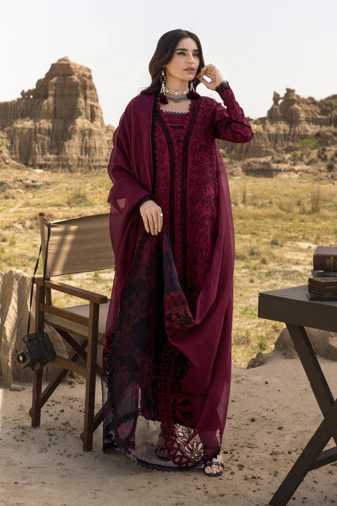 Rang Rasiya Embroidered Lawn suit MAYA