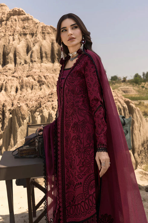 Rang Rasiya Embroidered Lawn suit MAYA