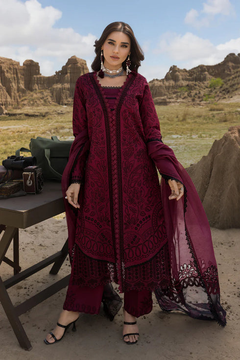 Rang Rasiya Embroidered Lawn suit MAYA