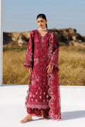 Emaan Adeel Embroidered Lawn Suit RADIANT ROSE