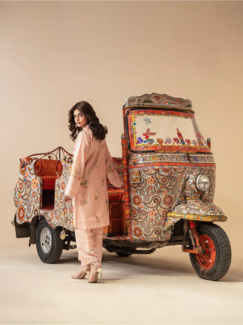 Allys Printed Lawn 2PC Suit ALEEN- Pakistani Dresses