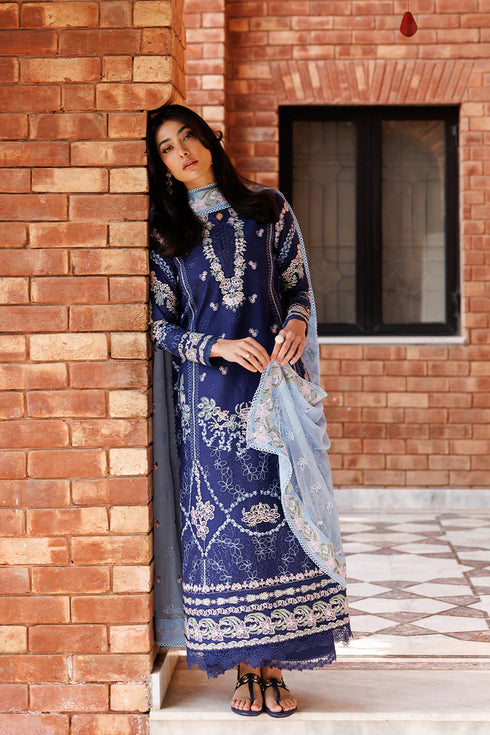 Emaan Adeel Embroidered Lawn Suit PETAL POSH