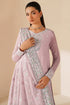 Farasha Embroidered Chiffon Suit Mauve Blush