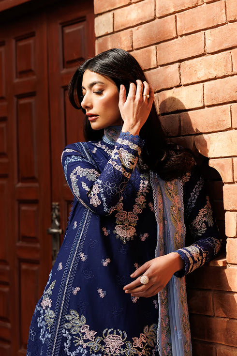 Emaan Adeel Embroidered Lawn Suit PETAL POSH