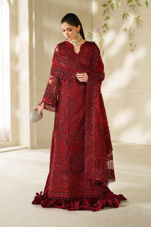 Baroque Embroidered Net Suit CH14-01