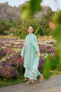 Farasha Embroidered Lawn 3 Piece Suit Marina Veil