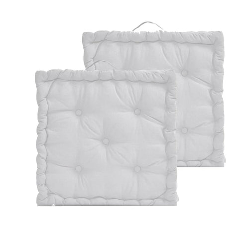 10cm Thick Booster Cushion for Armchairs, 43cmx43cm - Percale Duck