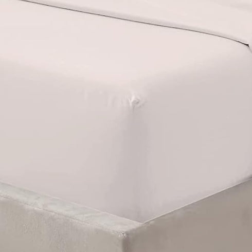 Shrinkage and Fade Resistant Deep Fitted Microfiber Sheets 30cm- Silver