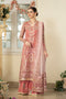 Qalamkar Embroidered Organza Suit DN-05