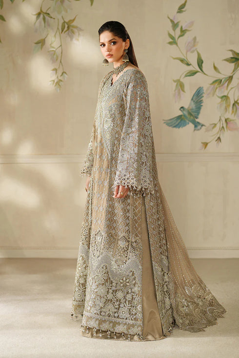 Baroque Embroidered Chiffon Suit CH14-08