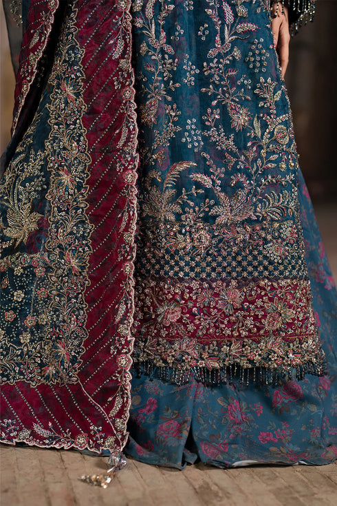 Iznik Embroidered Chiffon 3 Piece Suit ILC-03