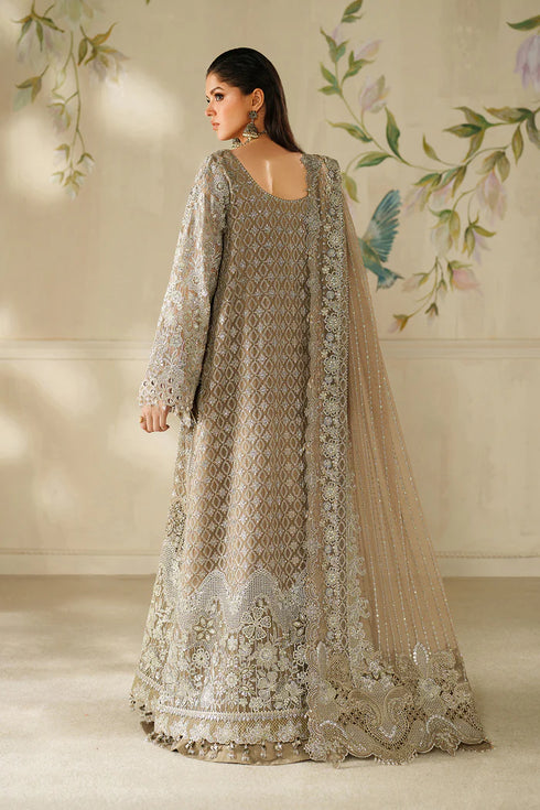 Baroque Embroidered Chiffon Suit CH14-08