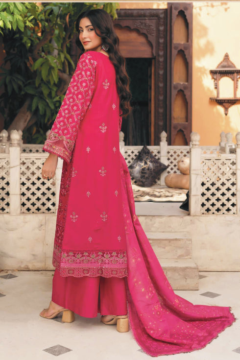 Munira Embroidered Lawn Suit MSL157- Pakistani Lawn Suits