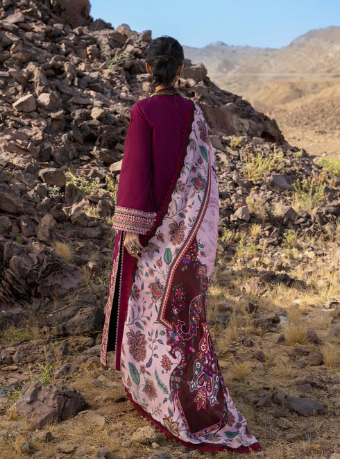 Zainab Chotani Embroidered Jacquard Suit Aylin 03