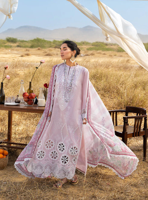 Zainab Chotani Embroidered Jacquard Suit Aurelia 01