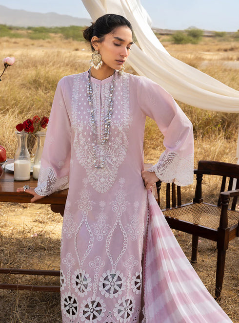 Zainab Chotani Embroidered Jacquard Suit Aurelia 01