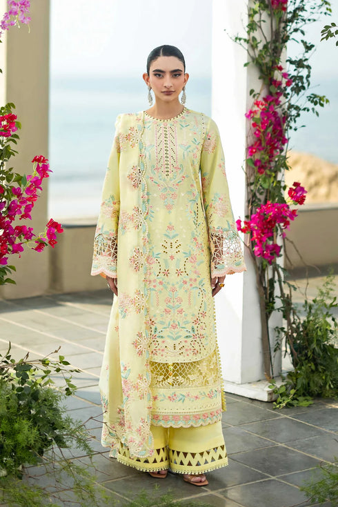 Akbar Aslam Embroidered Lawn Suit Lunetta